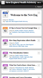 Mobile Screenshot of nehealthadvisory.com
